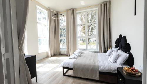 Srebrna Luxury Apartments - willa fabrykancka - wnętrza premium - Foto 5, Garden view