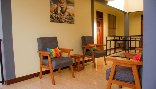 Sala de estar do lobby