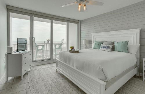 Pool and Beach Access Oceanfront Galveston Condo - Foto 16