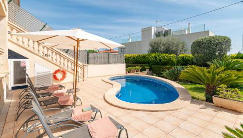Beach Villa Arran de Mar by Sealand Villas - Foto 4, Garden, sunbed, Garden view