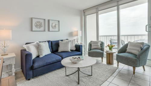 Pool and Beach Access Oceanfront Galveston Condo - Foto 3