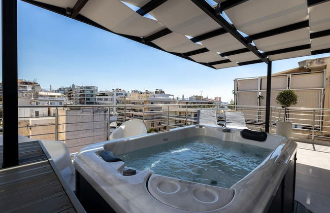 Jacuzzi Lux Penthouse P Faliro - Foto 58