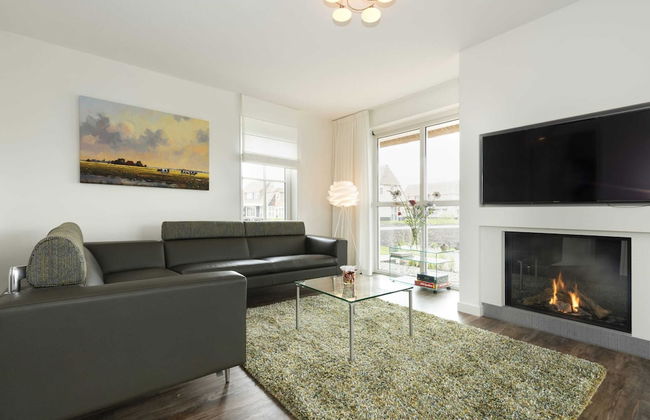 Chic Villa With a Fireplace at Tjeukemeer - Foto 9