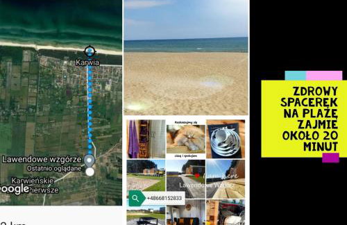 Domek wakacyjny, nad morzem z balią, Lawendowe Wzgórze, - Foto 59