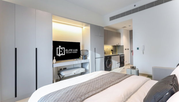 Elite LUX Holiday Homes - Modern Studio in MAG City Dubai - Foto 3, Habitación