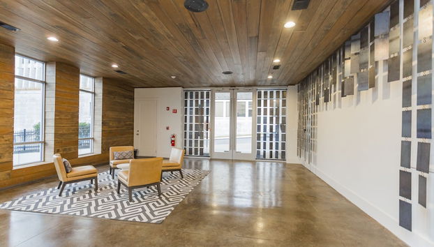 Zona de estar del vestíbulo