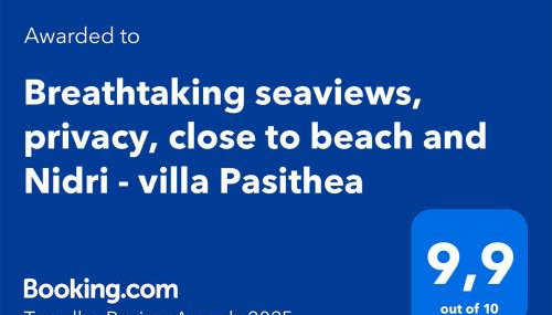 Villa Pasithea - breathtaking seaviews, infinity pool, privacy, close to the beach - Photo 3