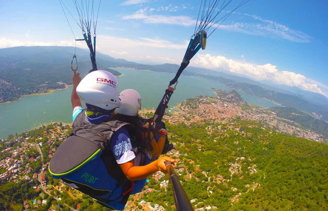 Vuelo en parapente por Valle de Bravo - Foto 2