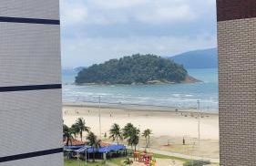 Lindo kitnet vista ao mar Itararé São Vicente - Photo 1