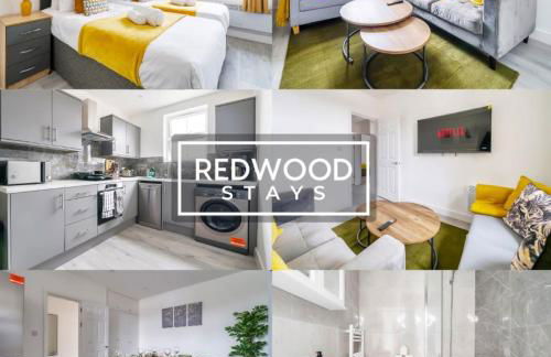 Well-Equipped Serviced Apartments in Aldershot Town Centre, Free WiFi By Redwood Stays - Foto 1