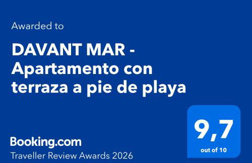 DAVANT MAR - Apartamento con terraza a pie de playa - Foto 21