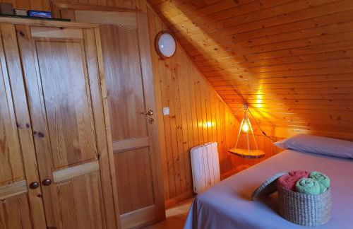 Cabaña de madera especial y acogedora - Foto 61