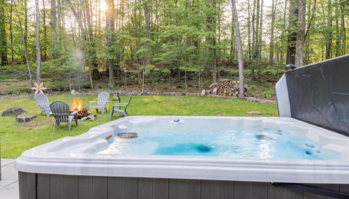 Modern Rustic Escape w/Hot Tub - High Falls Lodge - Foto 3, Garden, Garden view