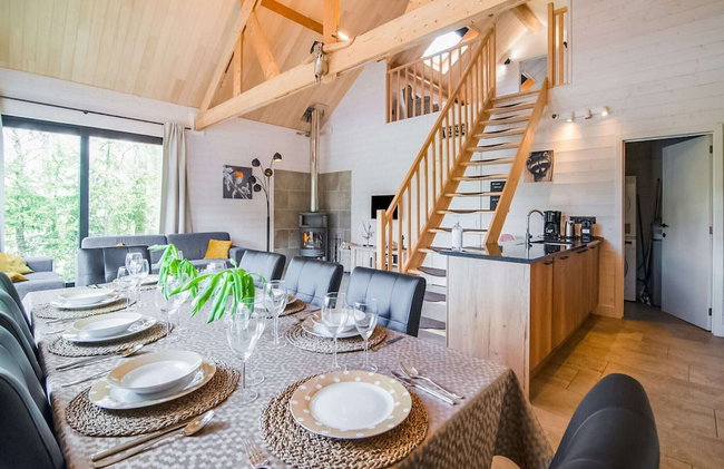 Idyllic Chalet in Biron with 2 Hot Tubs & Sauna - Photo 25