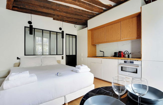 Quiet Studio for 2 People - Le Marais - Foto 2