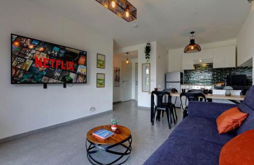 Le T2 Green, 4 pers, clim, piscine, parking - Foto 9