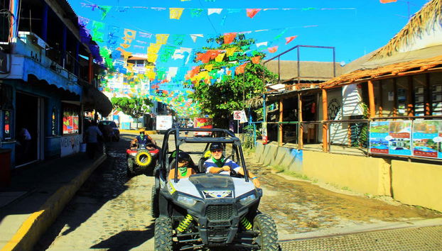 Buggy dans les rues de Sayulita