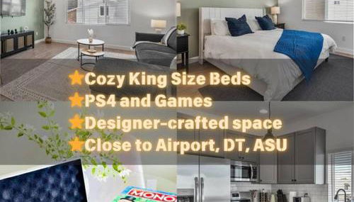 Stylish Phoenix Suite by Zenia Stays - Central & Cozy Escape - Foto 2