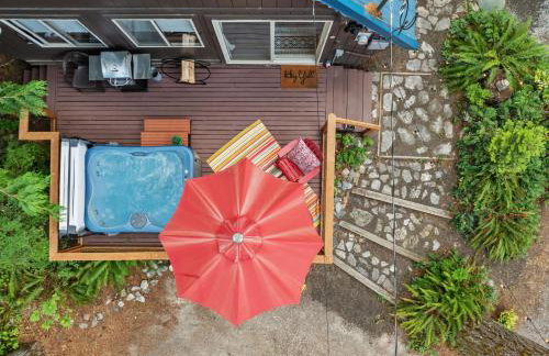 Retro A-Frame Cabin - Hot tub Firepit & Fireplace - Foto 20