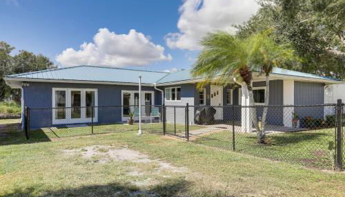 Boat Dock and Yard Waterfront Okeechobee Retreat - Foto 5