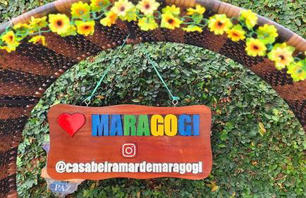 Casa à beira mar de Maragogi com 4 quartos, 4 banheiros e Área Verde - Foto 14