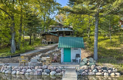 Hot Tub, Sauna, Fireplace, Dock! Lake Honor Cabin - Foto 40