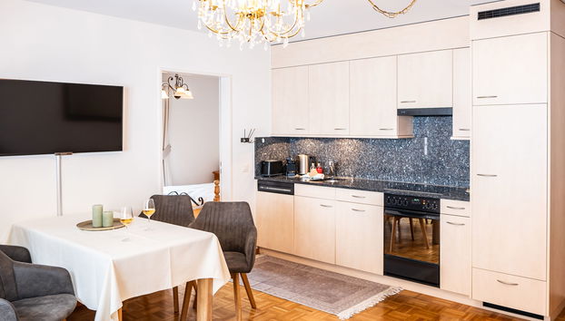 Chesa Sur Ova 30 - Foto 5, Kitchen / Dining Room