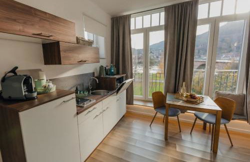 MAINTERRASSE Boardinghouse am Fluss klimatisierte Apartments mit 80qm Terrasse - Foto 5