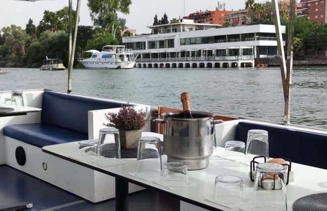 Paseo en barco privado por el río Guadalquivir - Foto 1