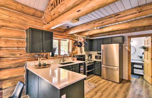 Remodeled Fairplay Log Cabin with Wood-Burning Sauna - Foto 9