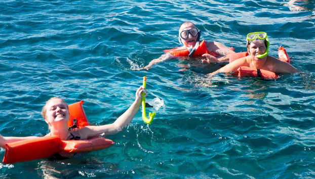 Enjoy snorkelling