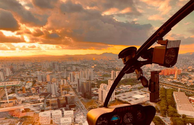 Passeio privado de helicóptero por São Paulo - Foto 9