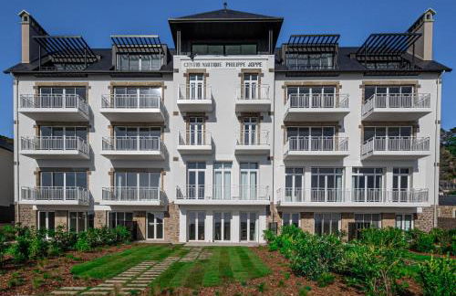 Bihit T2 trebeurden piscine et vue mer - Foto 46