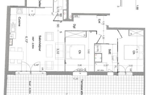 EUEXIA - À MARÉE HAUTE - Magnifique appartement climatisé 70 m2, Grande terrasse 42 m2, classé 4 étoiles - Foto 46