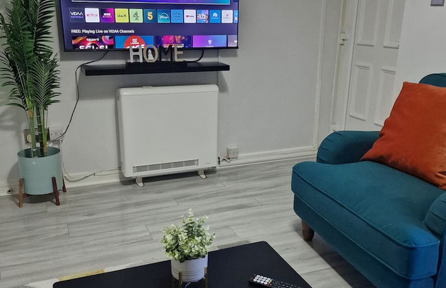 1bed Home Sleeps 5 Free Parking, Central, Wifi - Foto 9