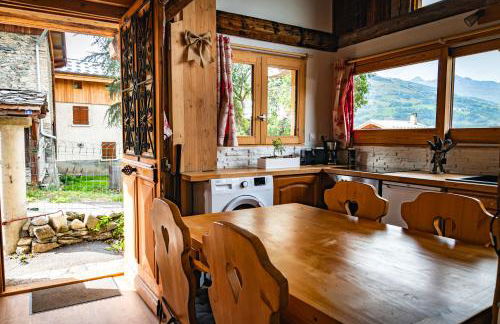 Chalet La Plagne jacuzzi vue top - Foto 12