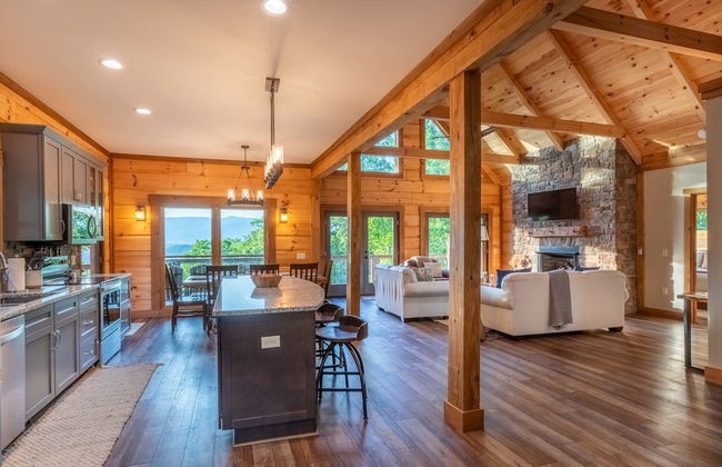 Luxury 3 2 5 Cabin Lake Views Theatre Gameroom - Foto 10