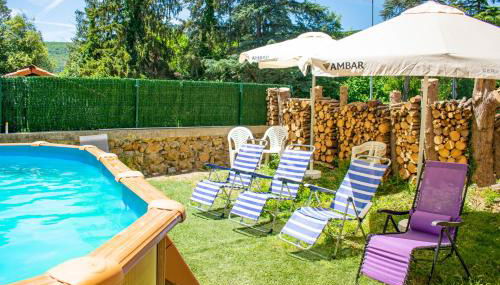 Casa Artorena, acogedora casa rural en pleno corazón del valle de la Ultzama - Foto 2, Garden, sunbed, Garden view