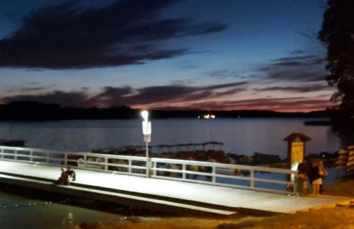 Leśne Zacisze Kretowiny 88 nad jeziorem Narie z własnymi pomostami apartamenty sezonowe lato - Foto 28