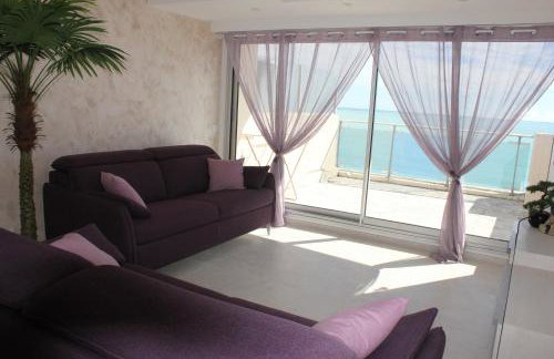 Appartement 3 pièces Nice Promenade des anglais dernier étage vue mer solarium - Foto 6