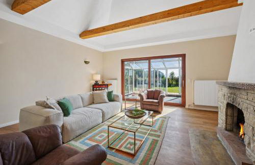 GUT KLETKAMP "Finkenhaus" - Idyllisch freistehendes Landhaus mit 3 Schlafzimmern und fantastischem Ausblick I 8 Personen I Offener Kamin I Garten I Wintergarten I Große Terrasse I Ruhig am Waldrand I Parkplätze I WLAN - Foto 26