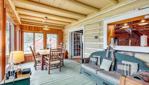 Dock, Fire Pit Historic Lakefront Cabin in Mercer - Foto 3