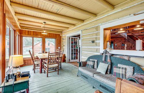 Dock, Fire Pit Historic Lakefront Cabin in Mercer - Foto 3