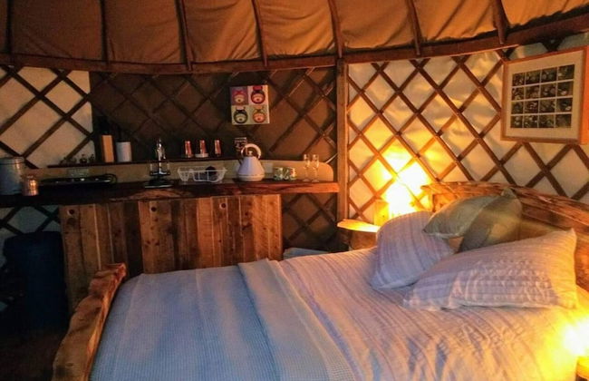 Bembridge Harbour Yurt - Log Burner - Wifi - Foto 1