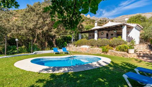 El Chorro Villas Casa Adelfa - Foto 4, Garden, sunbed, Garden view