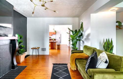 Bamboo Bungalow by Jungle House Near Convention Center OSU & Nationwide Arena Walk to High Street Downtown & Short North 5 800 Reviews Private Parking - Foto 24