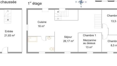 Gîte convivial avec terrasse abritée, 3 chambres, cuisine équipée, espace détente, proche autoroutes et pistes cyclables. - FR-1-744-6 - Foto 3