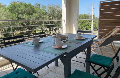 T2 neuf 4 personnes avec piscine/terrain tennis - Foto 9