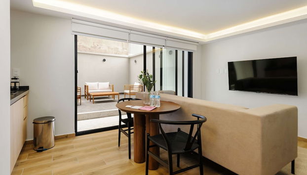 w Dazzling Loft w Great Balcony in Colima - Foto 5, Habitación