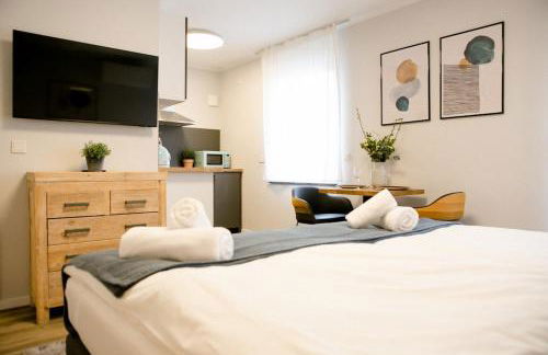 bonquartier - LUXAPT#1 Self Check-In mit Küche, Klimaanlage und Parkplatz - Foto 1